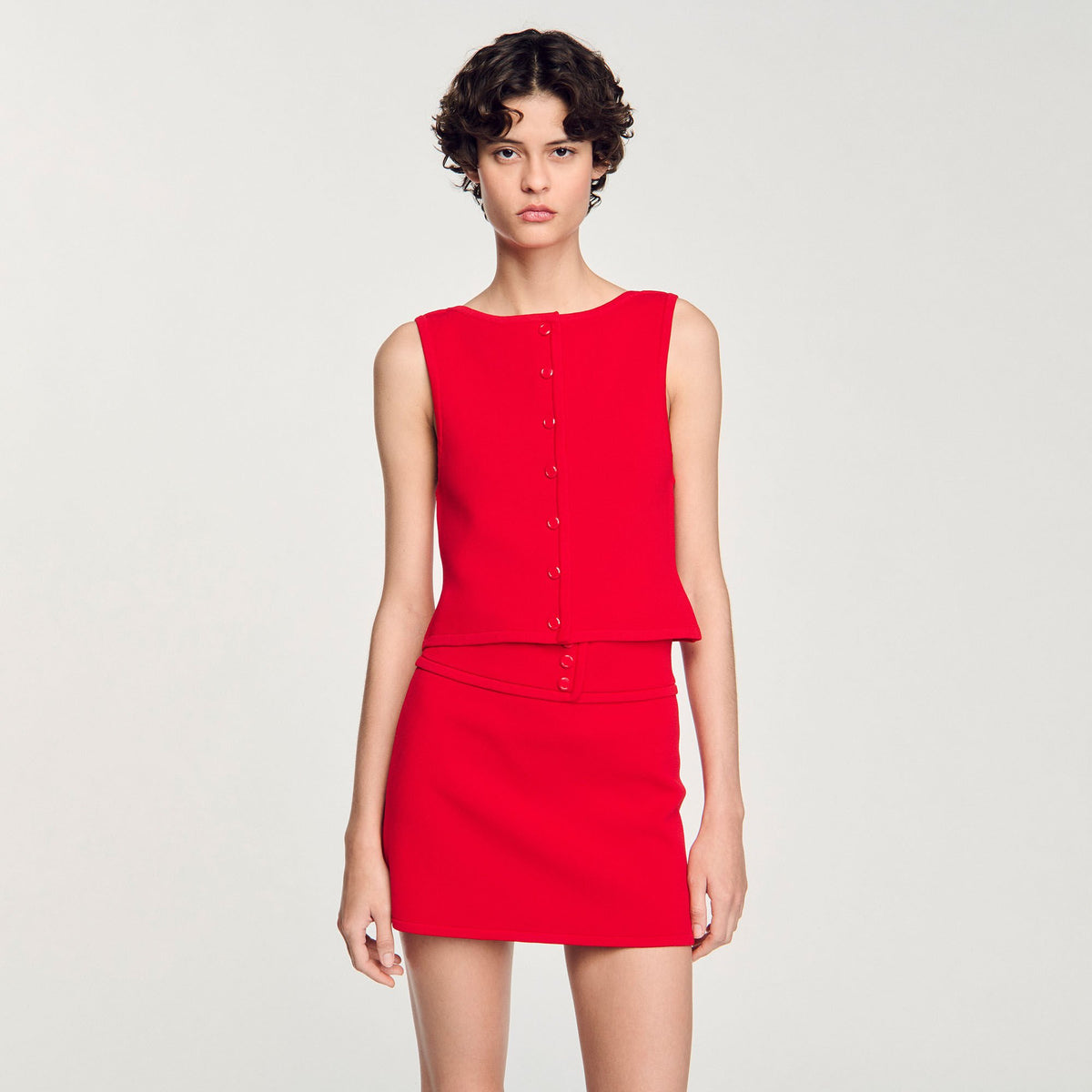 Sleeveless sweater | Sandro