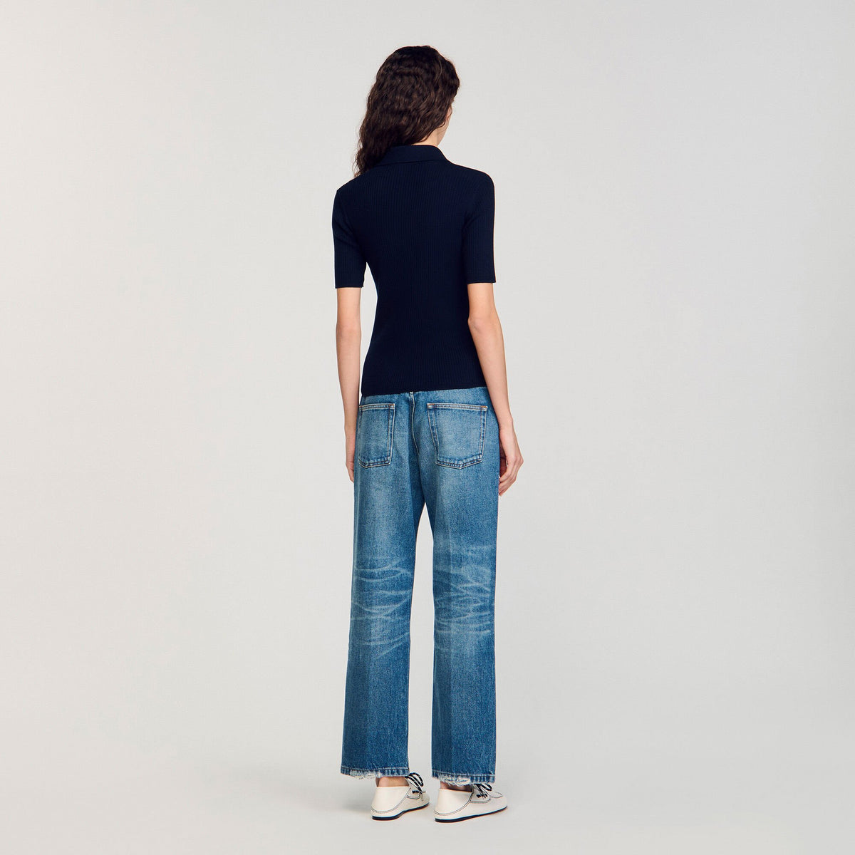 Polo-neck sweater | Sandro