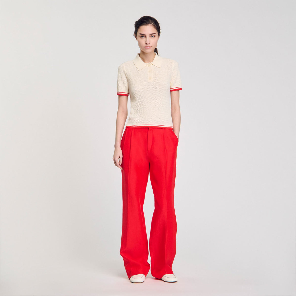 Polo-neck sweater | Sandro