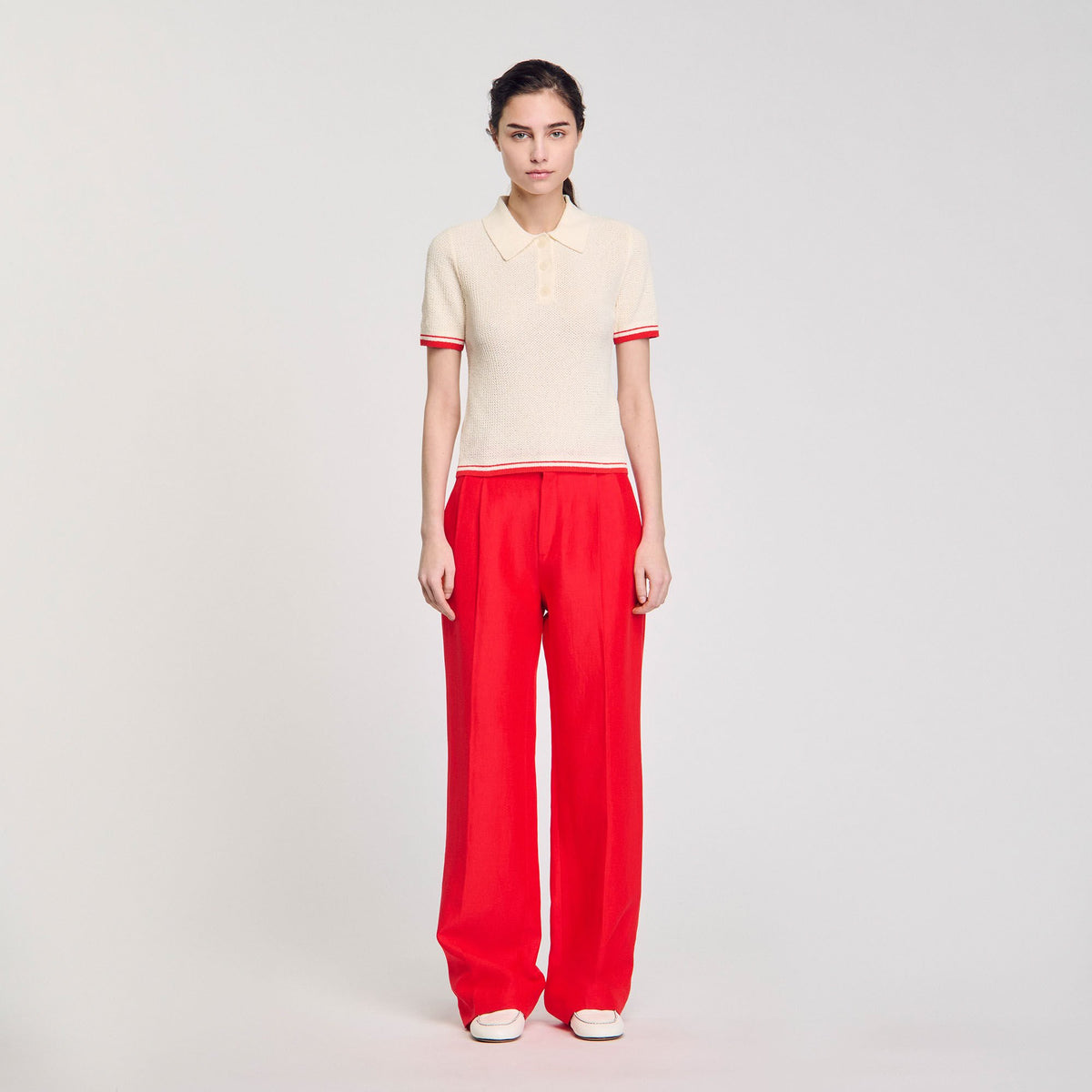 Polo-neck sweater | Sandro