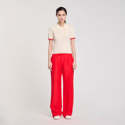 Polo-neck sweater | Sandro