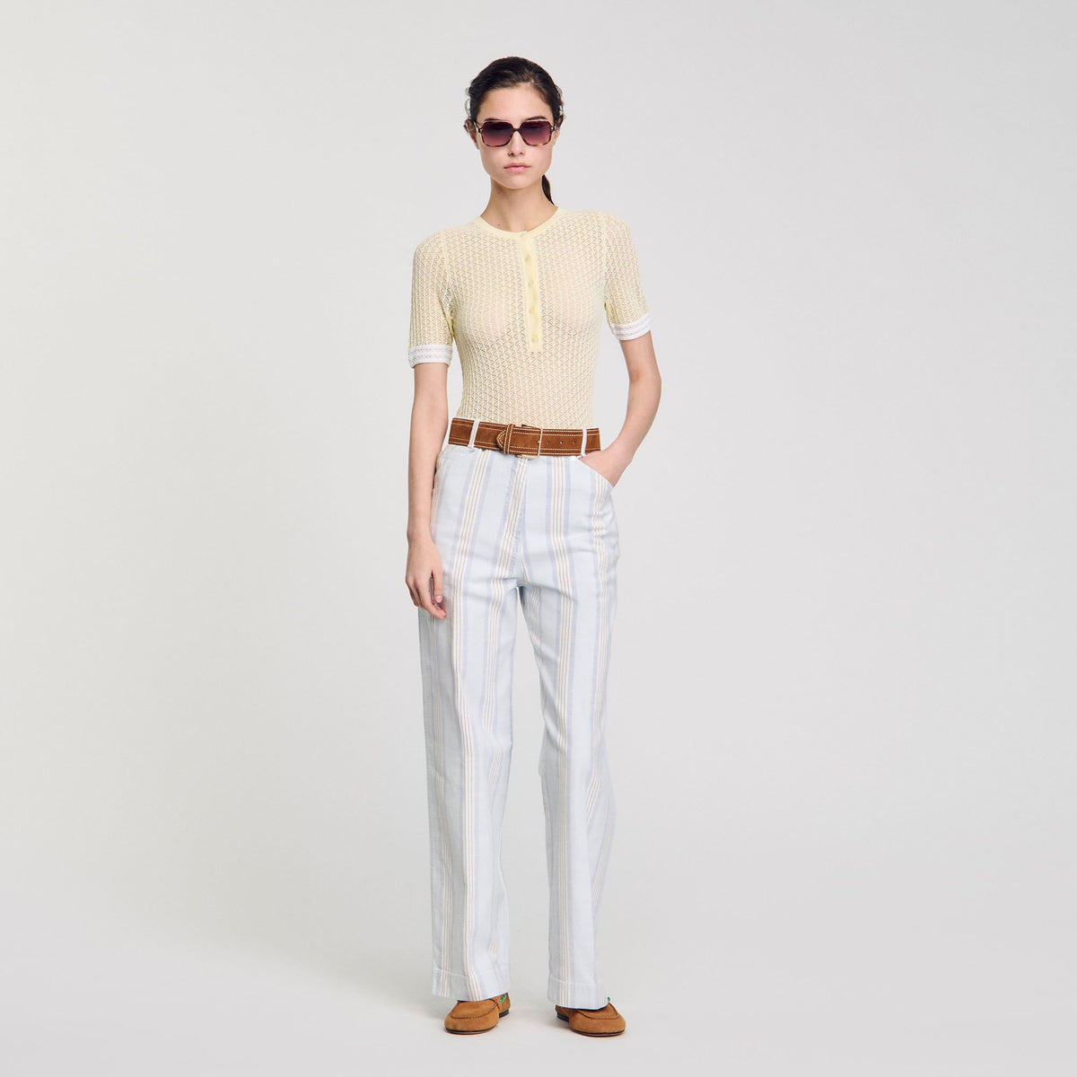Short-sleeved sweater | Sandro