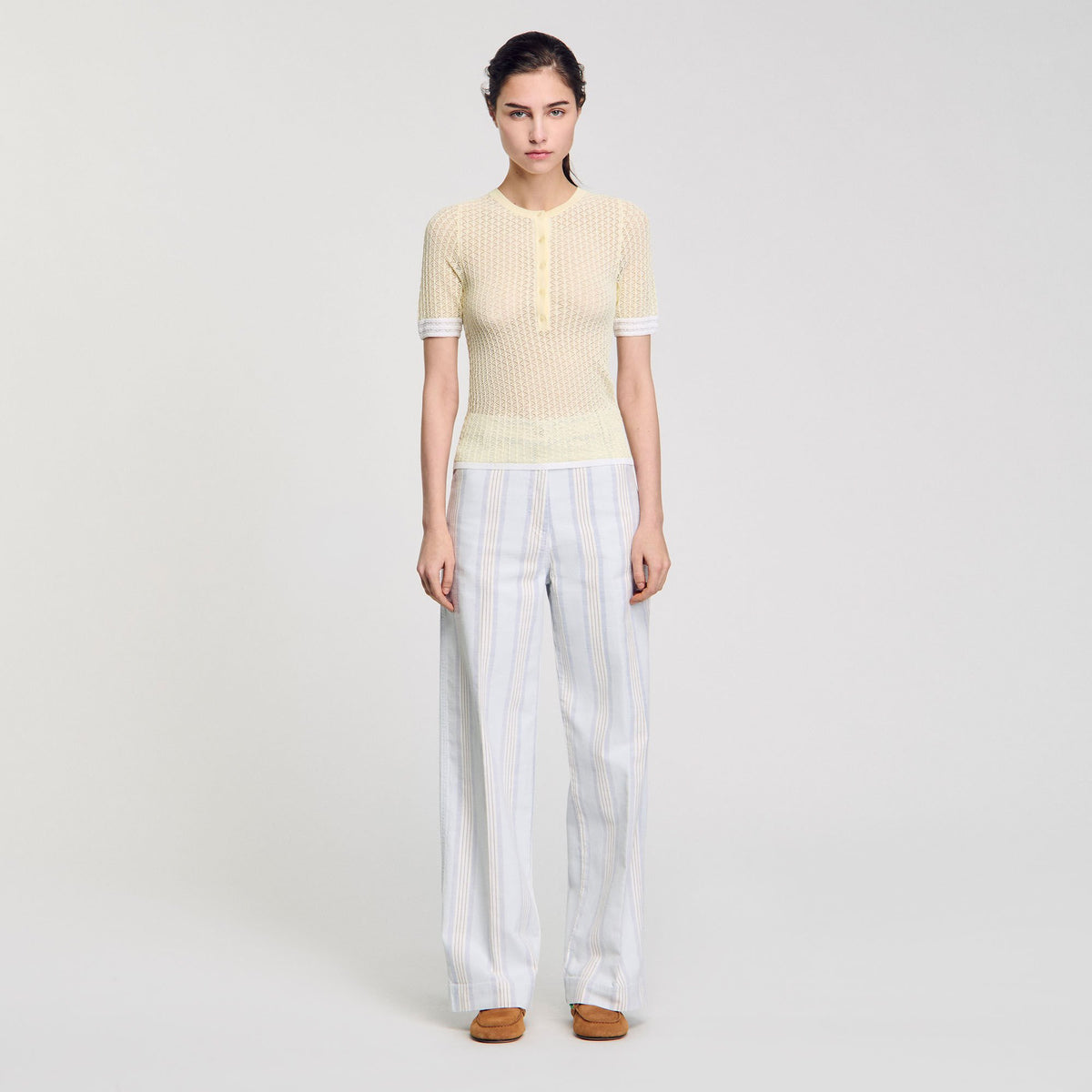 Short-sleeved sweater | Sandro