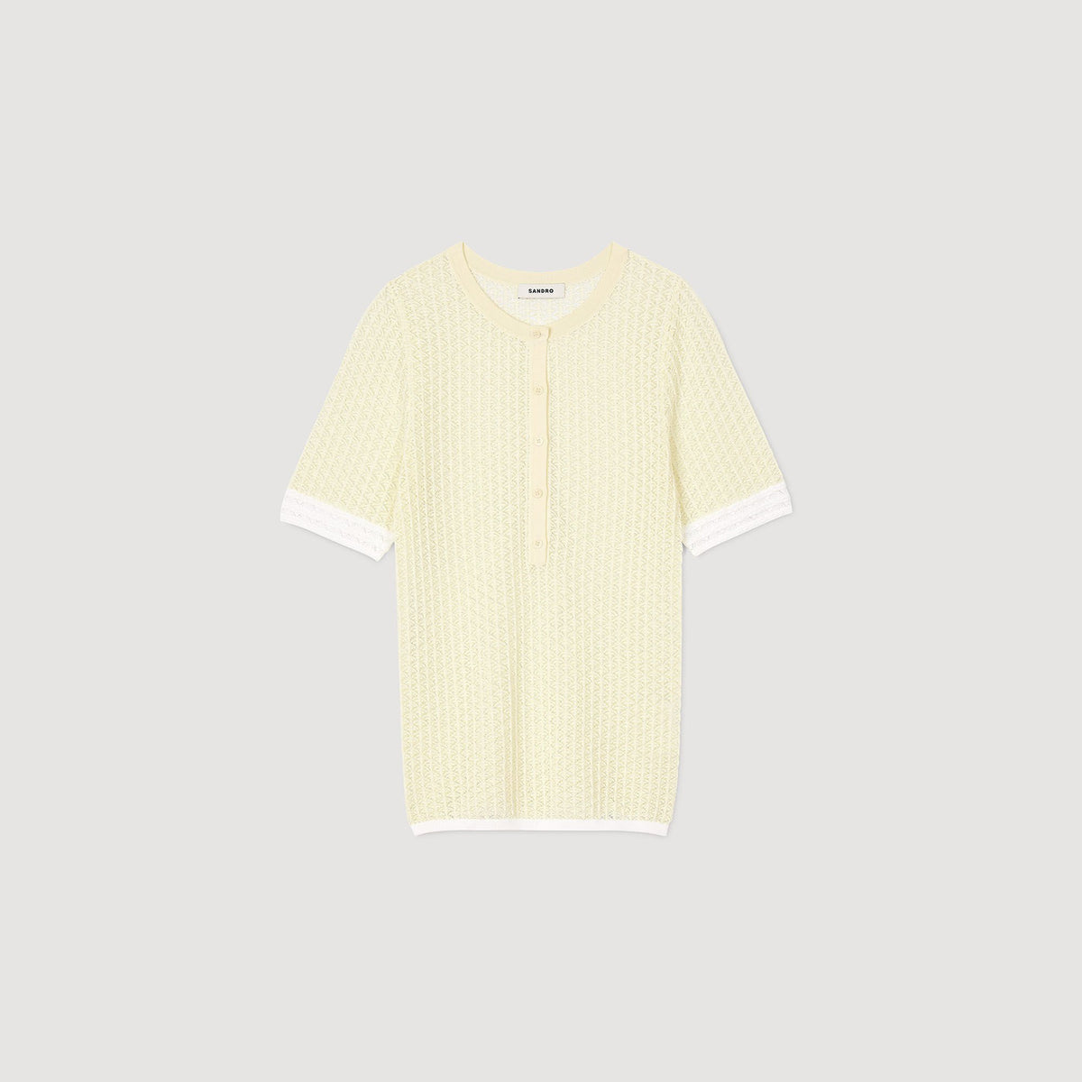 Short-sleeved sweater | Sandro