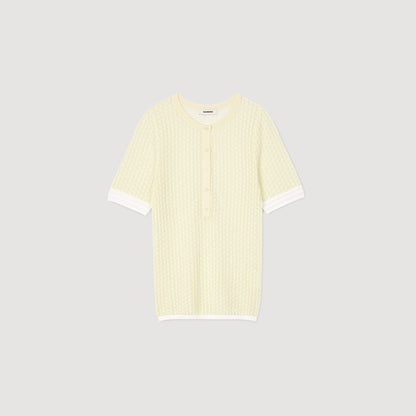Short-sleeved sweater | Sandro