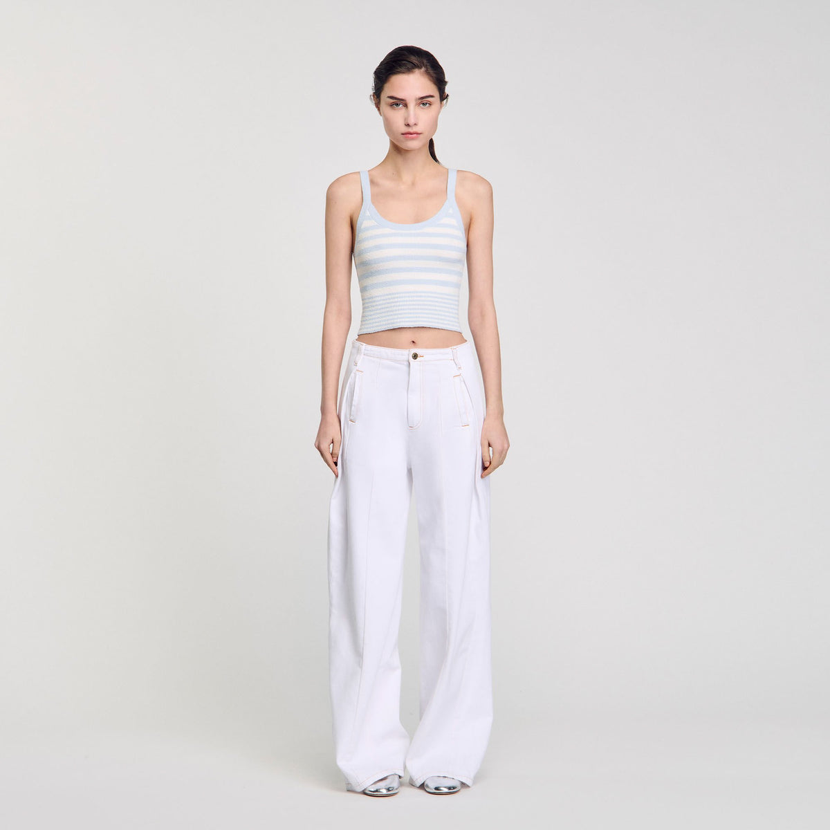 Knit vest top | Sandro