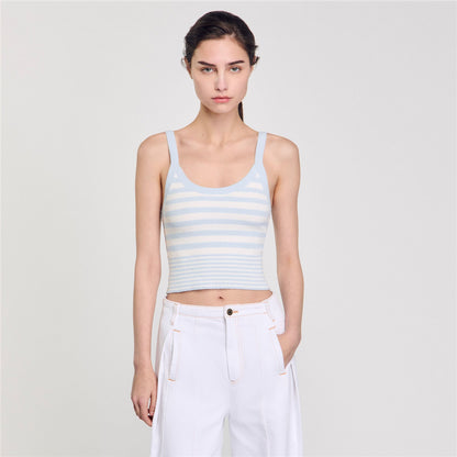 Knit vest top | Sandro