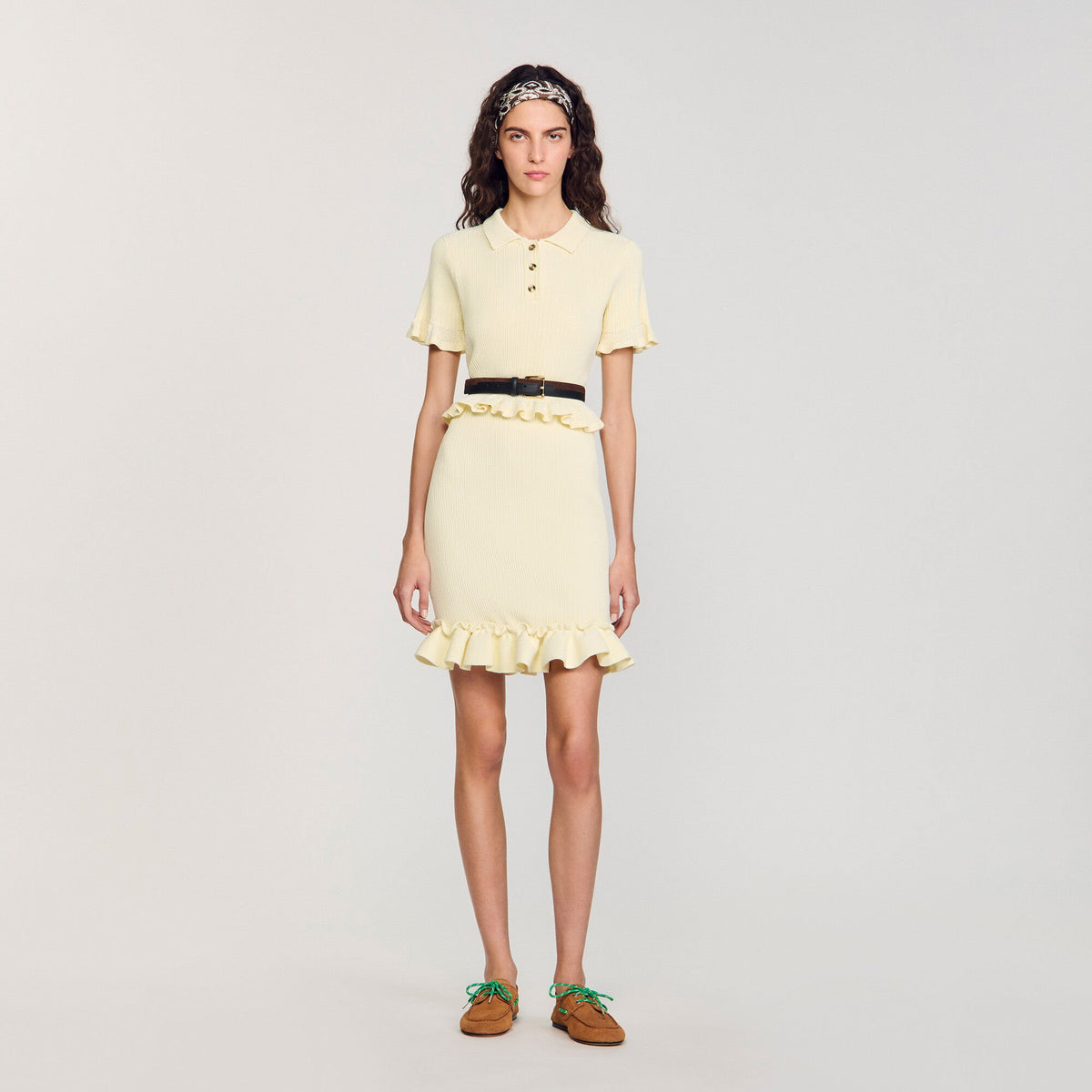 Flounced sweater | Sandro