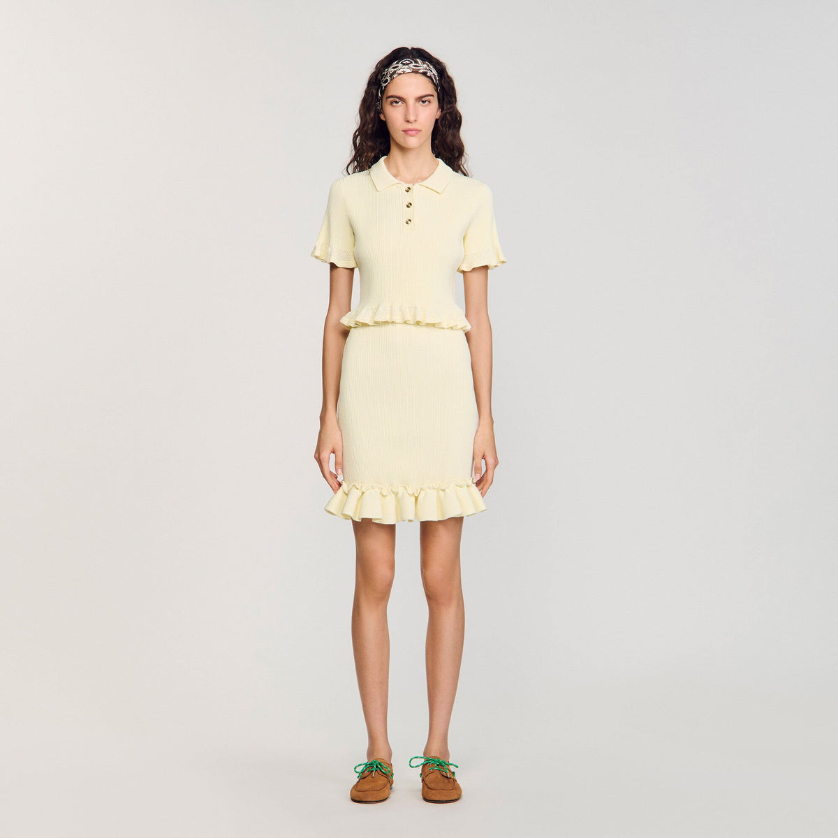 Flounced sweater | Sandro