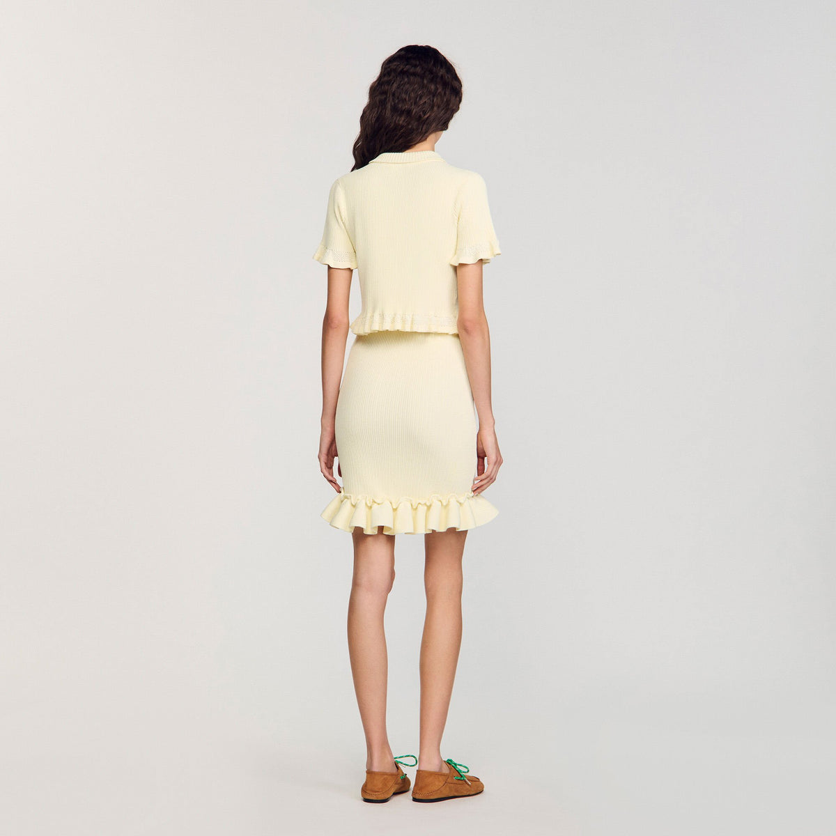 Flounced sweater | Sandro