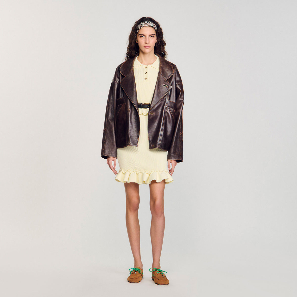 Flounced sweater | Sandro