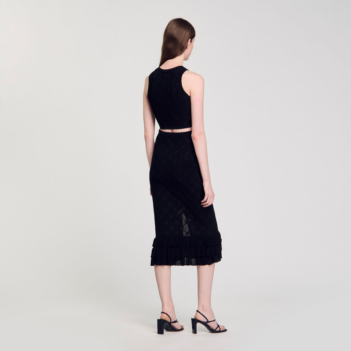 Decorative knit top | Sandro