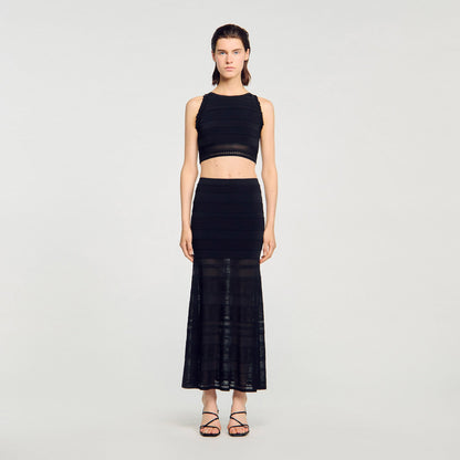 Sleeveless top | Sandro