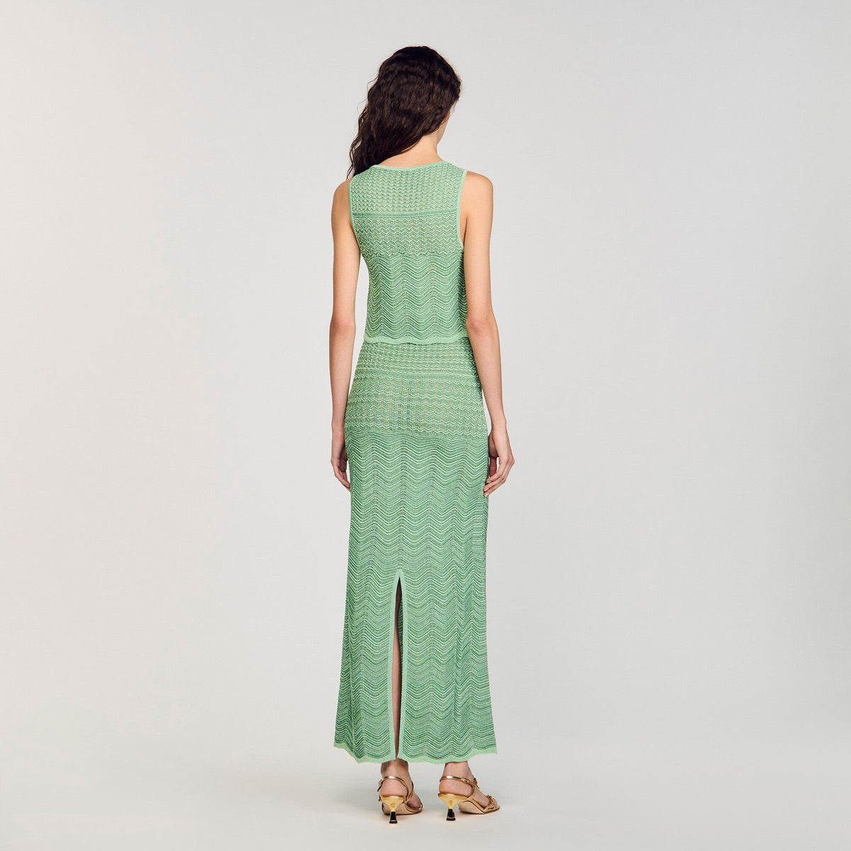 Decorative knit top | Sandro