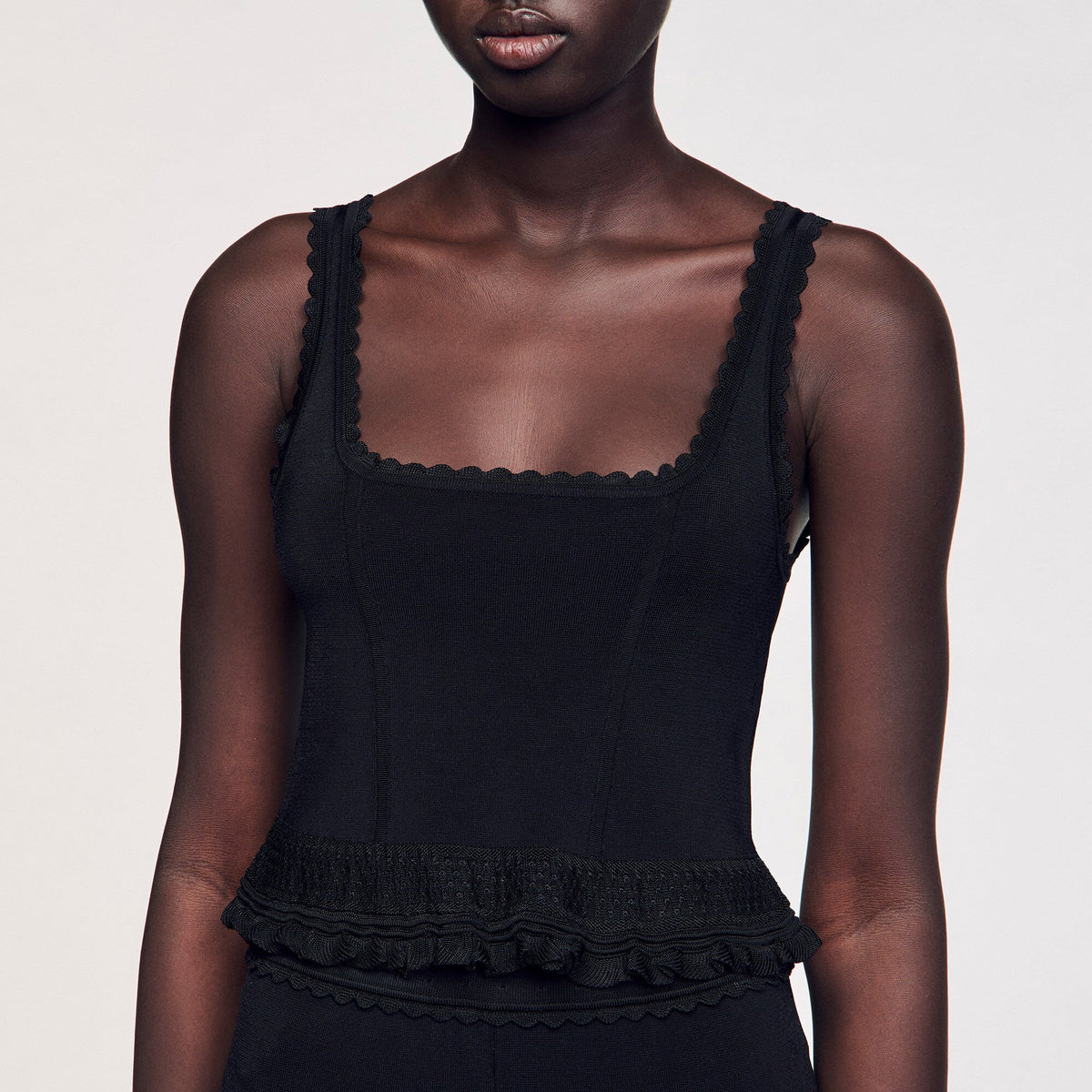 Ruffled top | Sandro