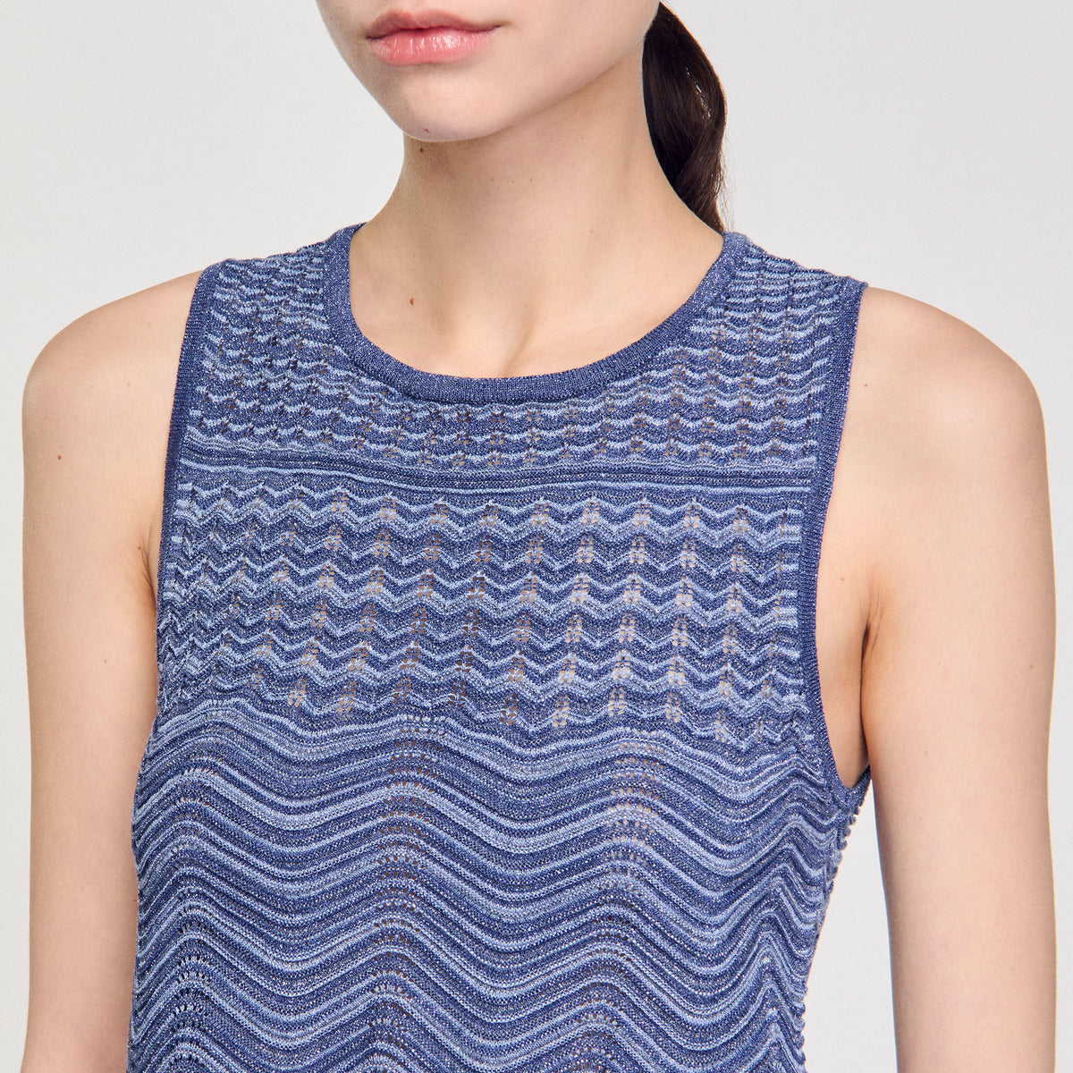 Glitter knit sweater | Sandro