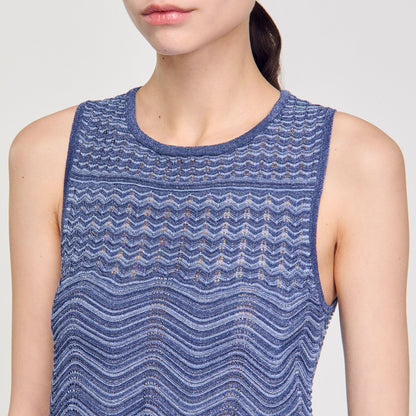 Glitter knit sweater | Sandro