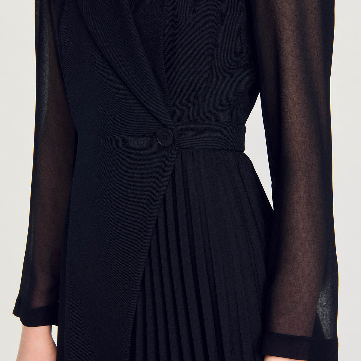 Wraparound dress | Sandro