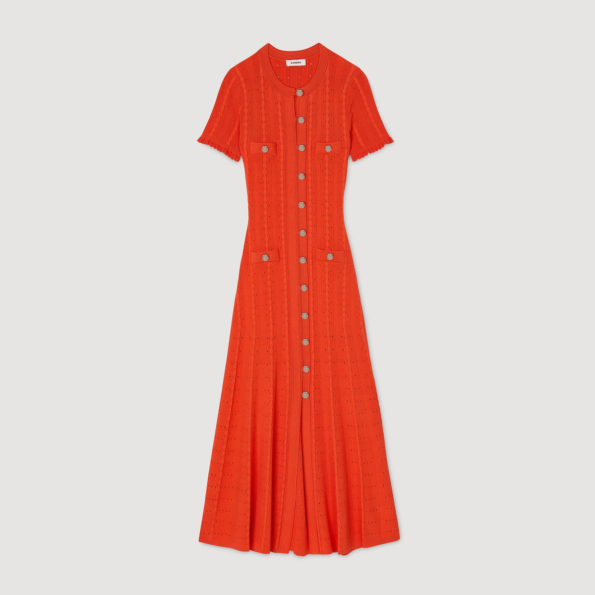 Knit maxi dress | Sandro