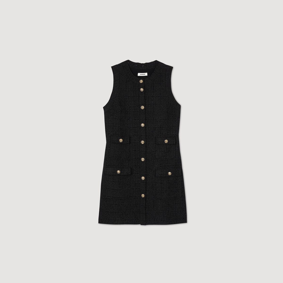 Mini tweed dress | Sandro
