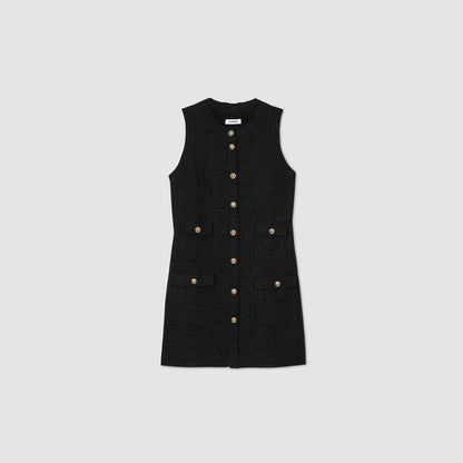 Mini tweed dress | Sandro