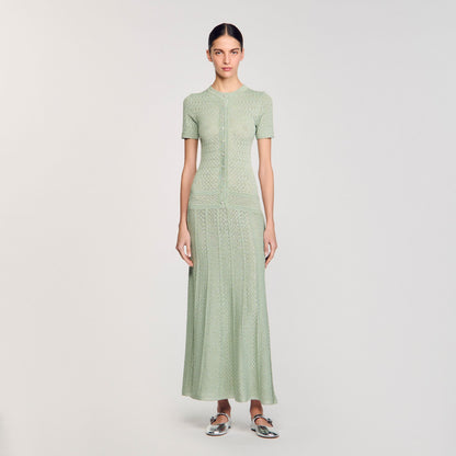 Knit maxi dress | Sandro