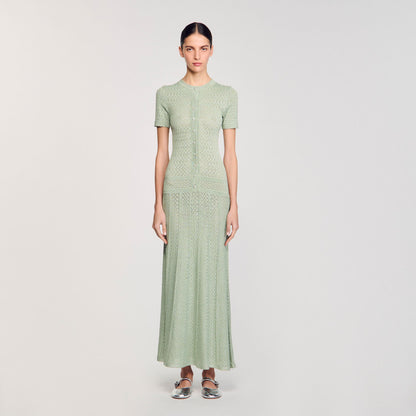 Knit maxi dress | Sandro