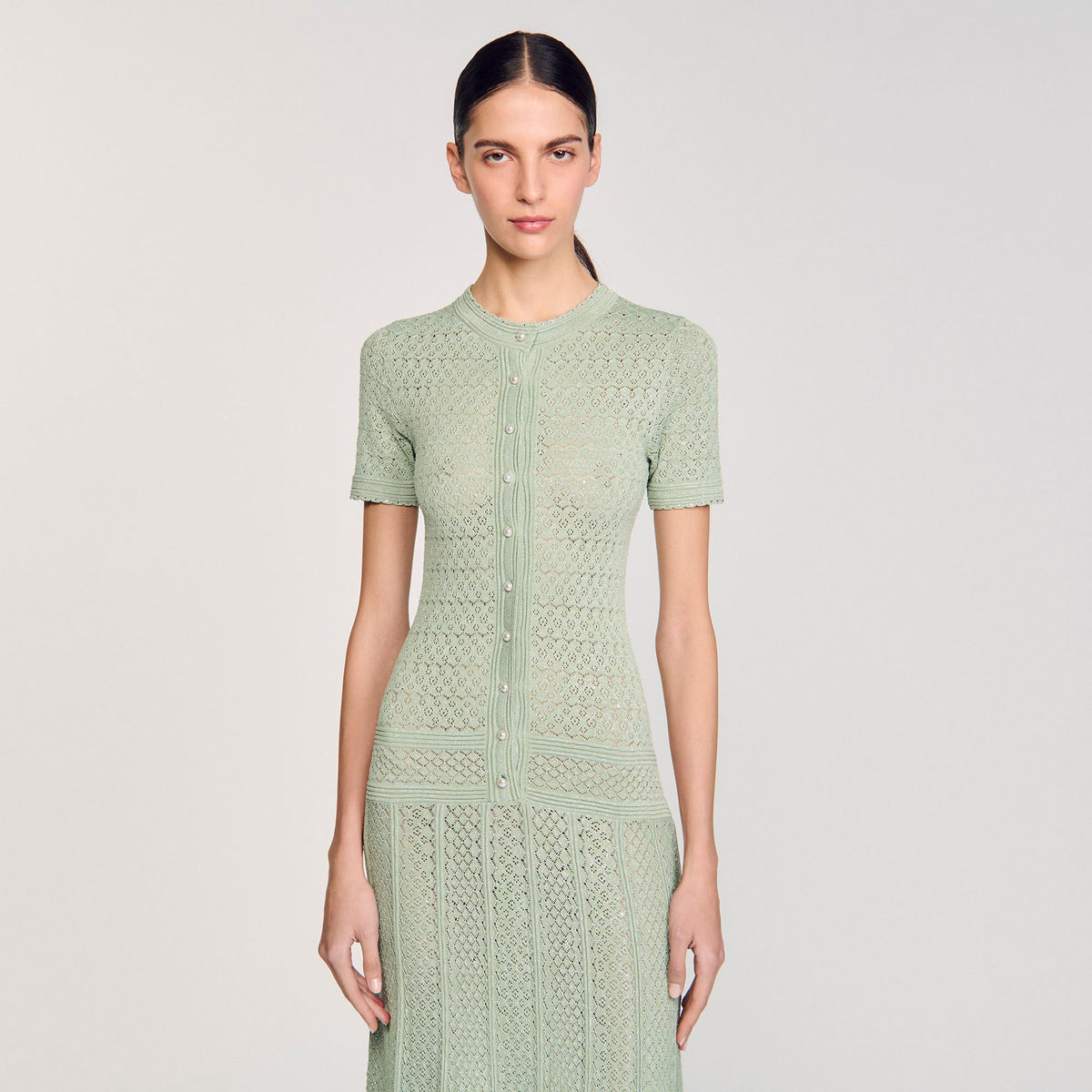 Knit maxi dress | Sandro