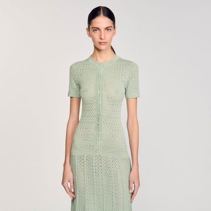 Knit maxi dress | Sandro