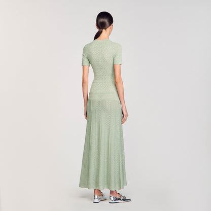 Knit maxi dress | Sandro