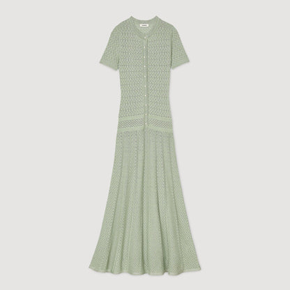 Knit maxi dress | Sandro