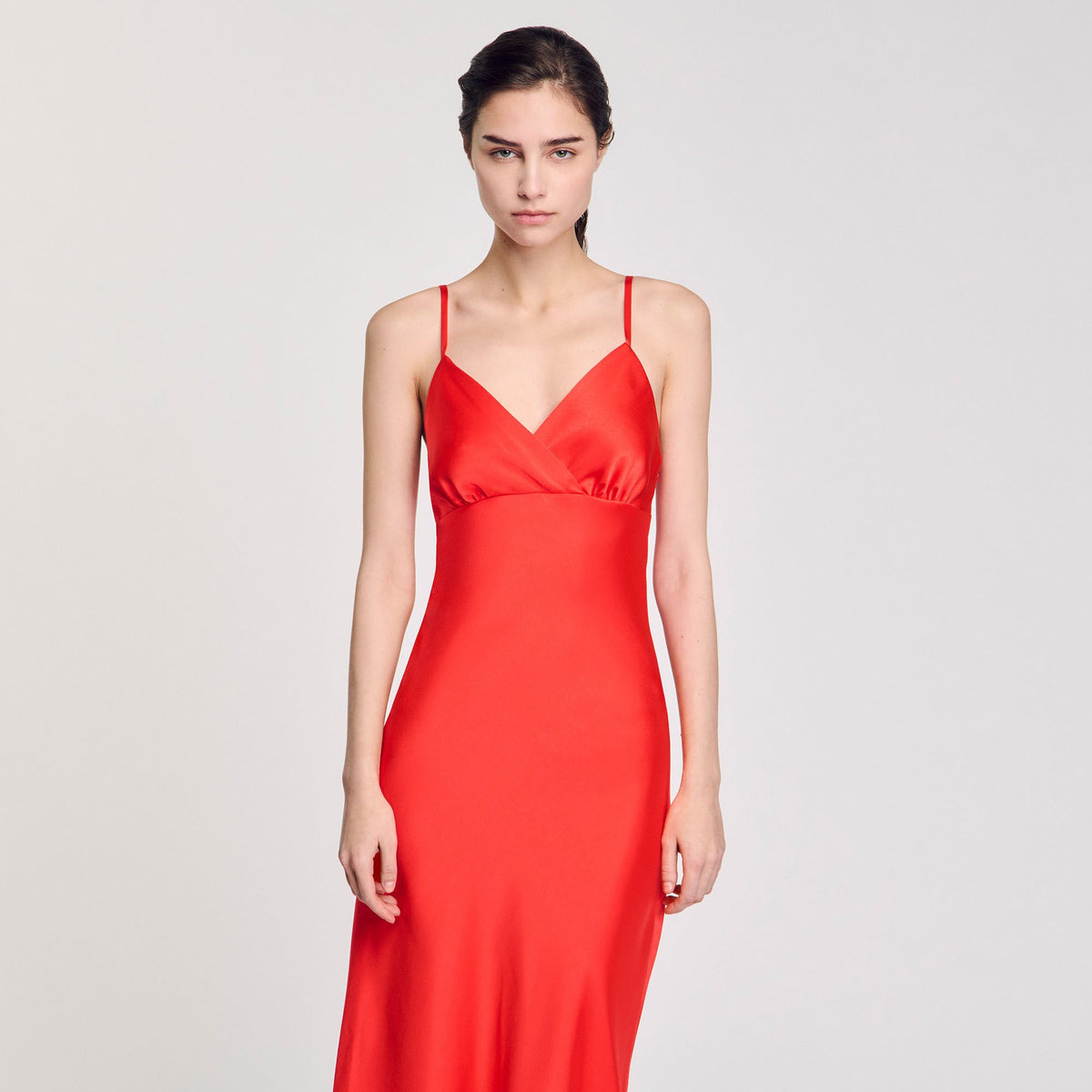 Flowy dress with straps | Sandro