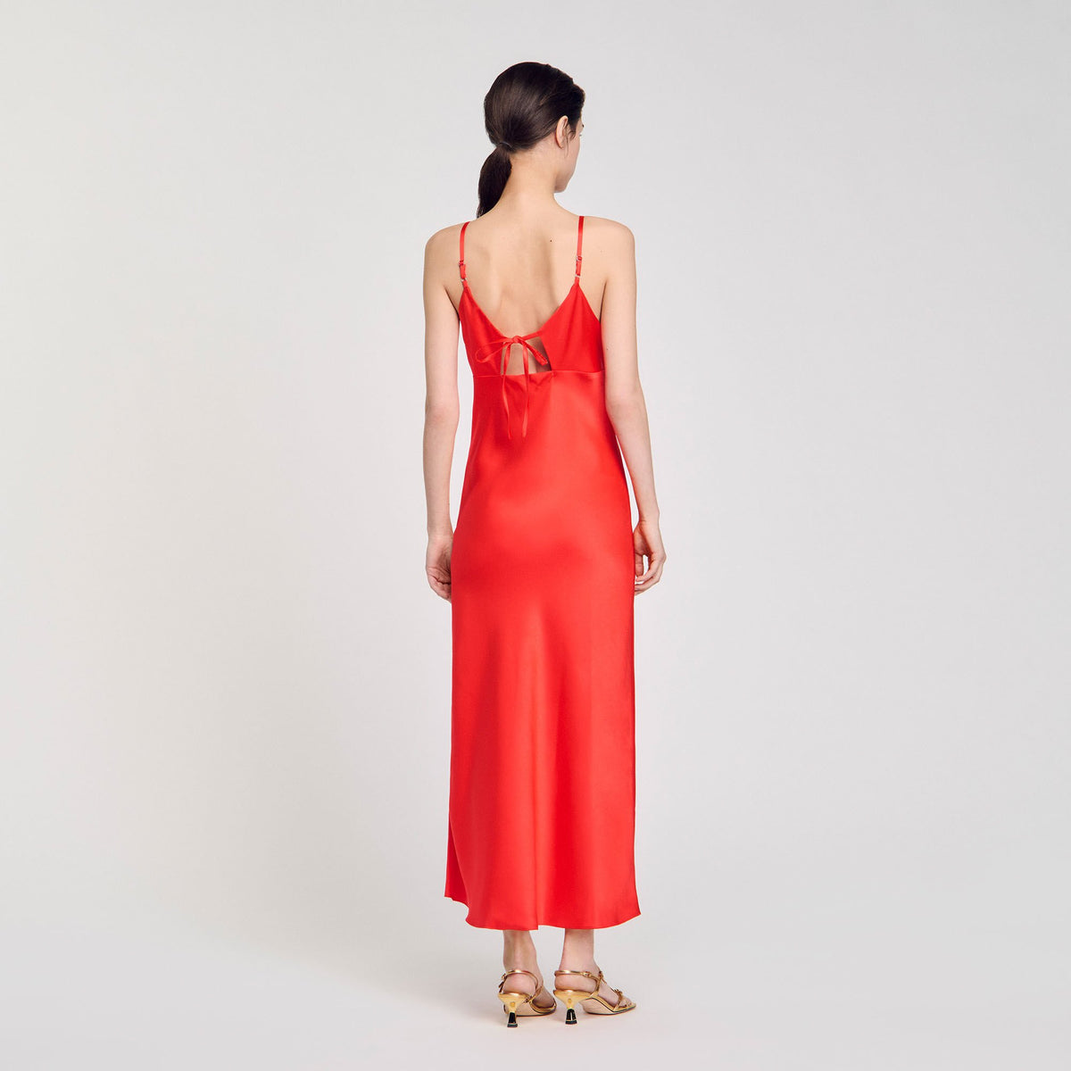 Flowy dress with straps | Sandro