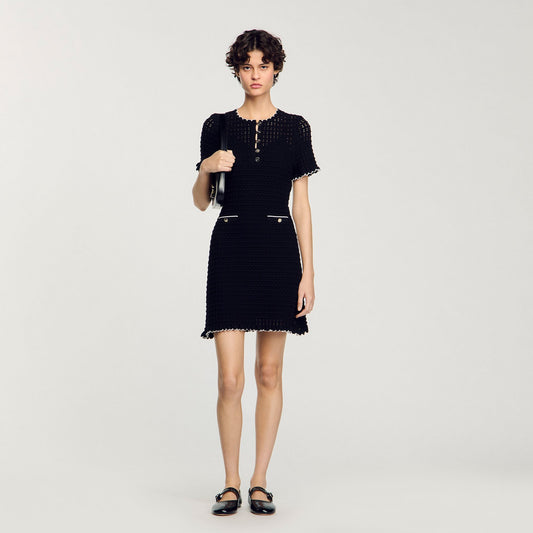 Mini knit dress | Sandro