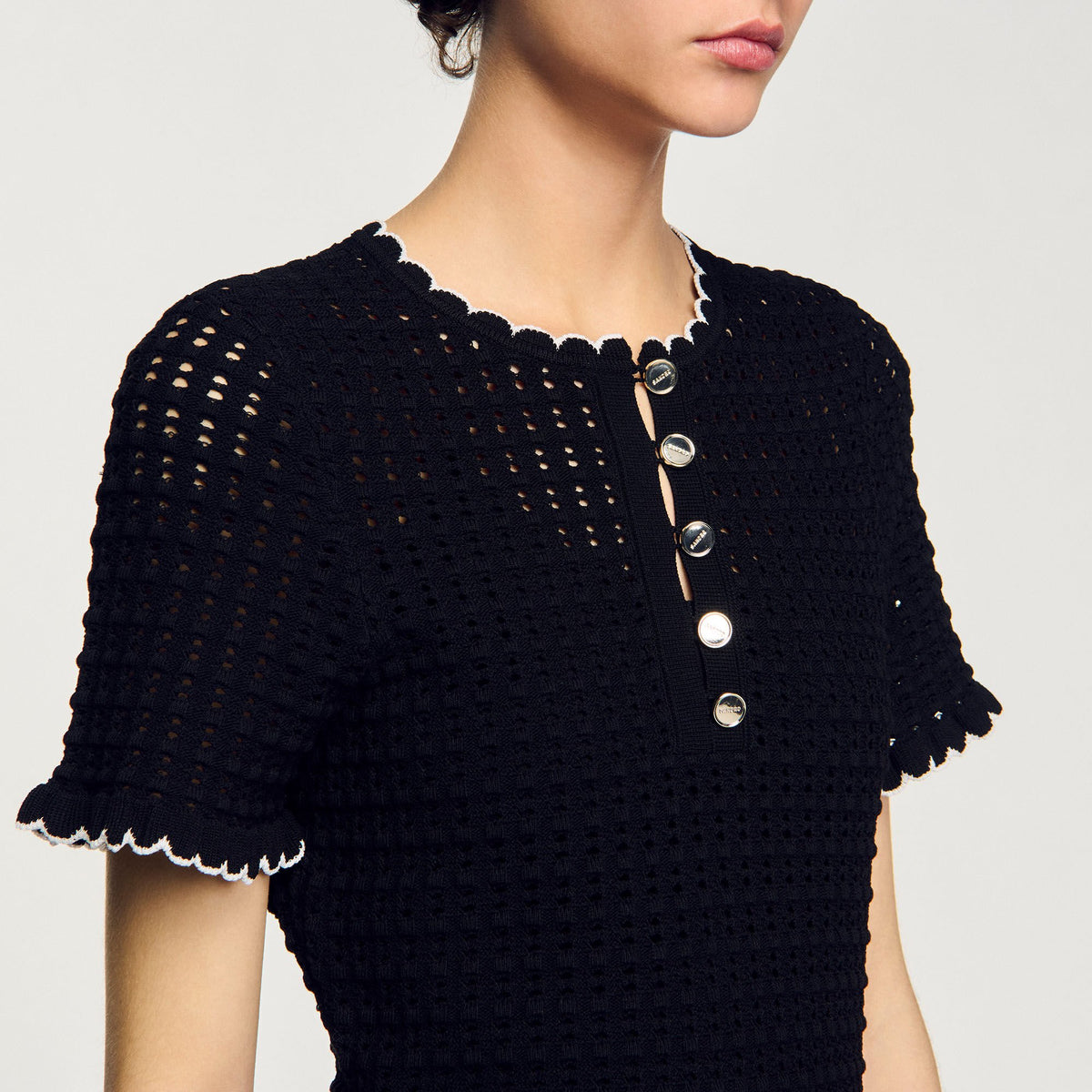 Mini knit dress | Sandro