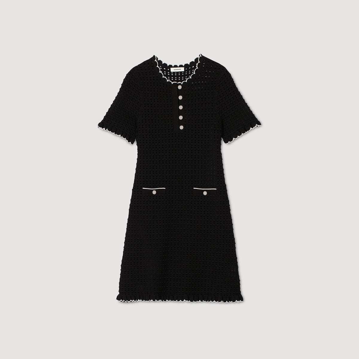 Mini knit dress | Sandro
