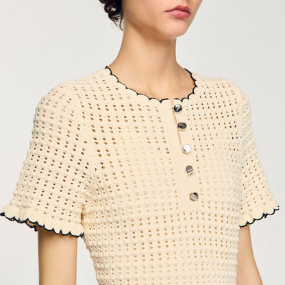 Mini knit dress | Sandro