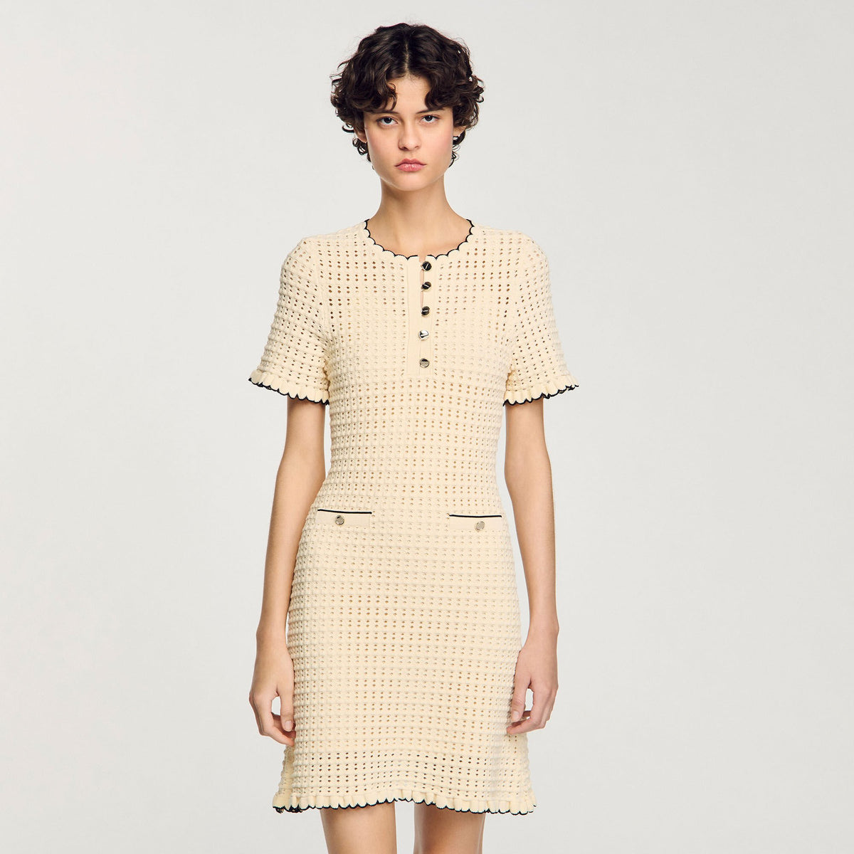 Mini knit dress | Sandro