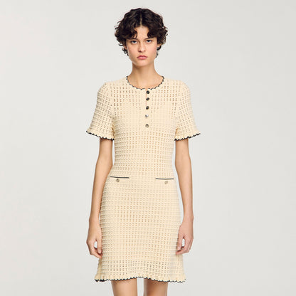 Mini knit dress | Sandro