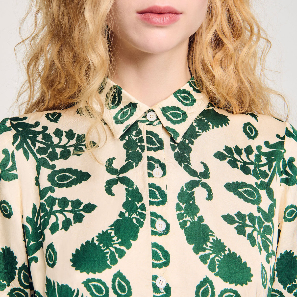Floral print maxi dress | Sandro