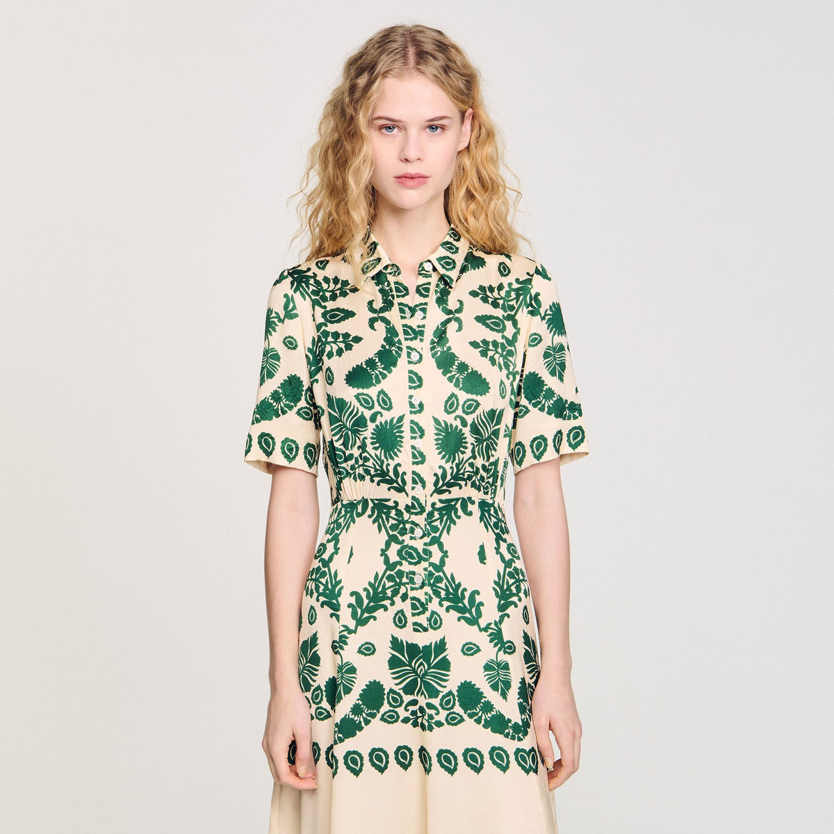 Floral print maxi dress | Sandro
