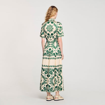 Floral print maxi dress | Sandro