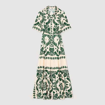 Floral print maxi dress | Sandro