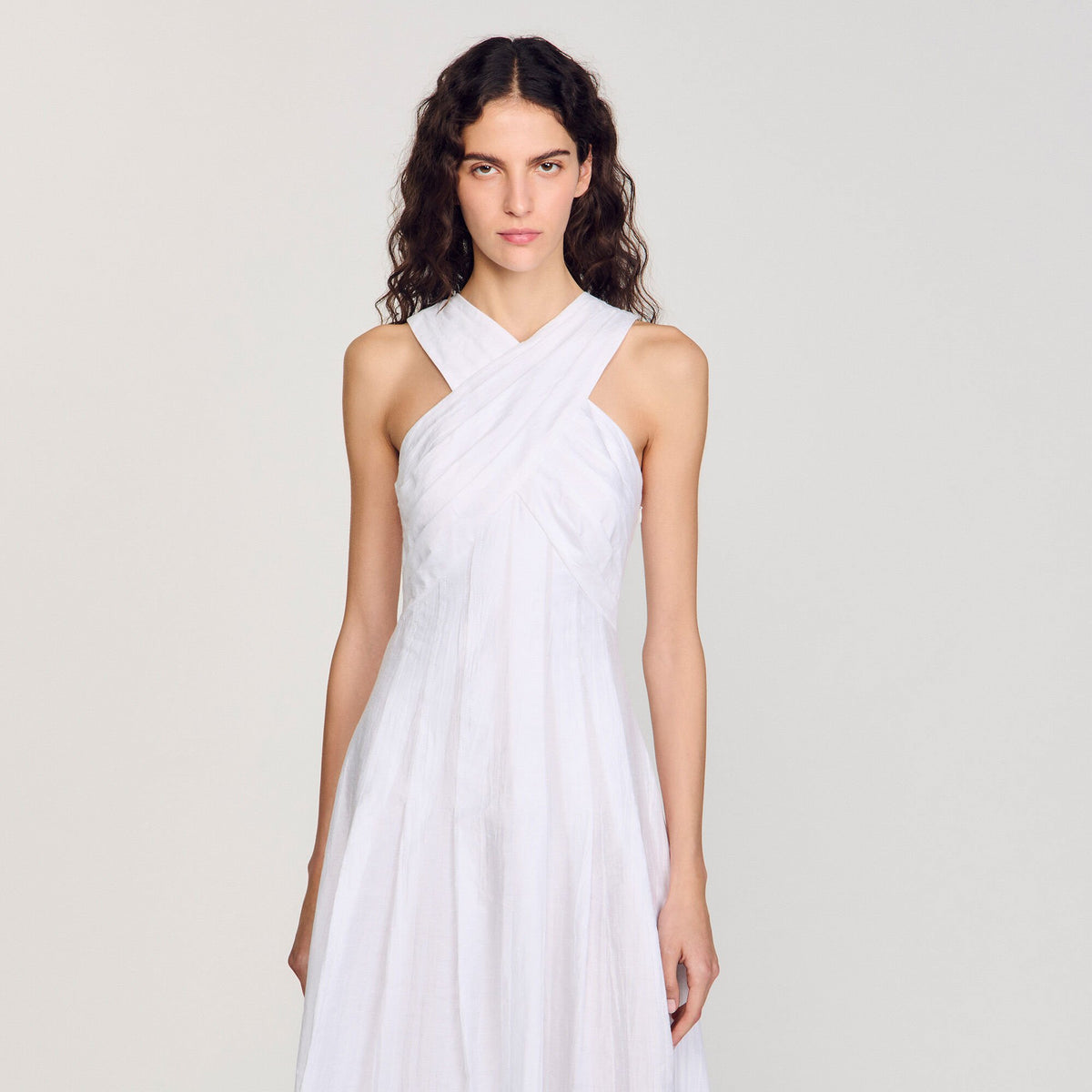 Wrap maxi dress | Sandro