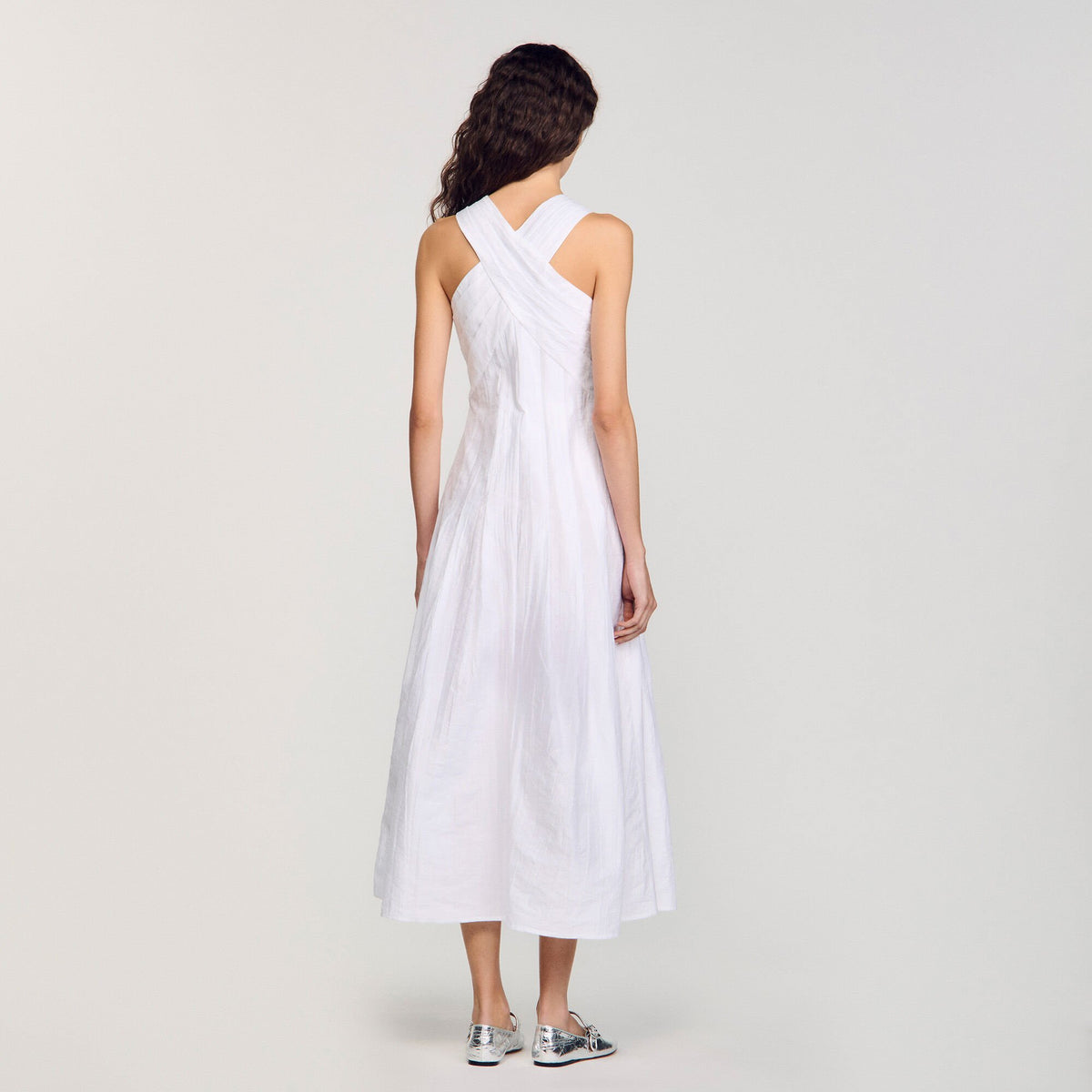 Wrap maxi dress | Sandro