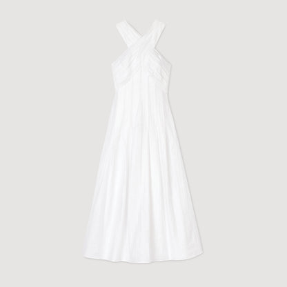 Wrap maxi dress | Sandro