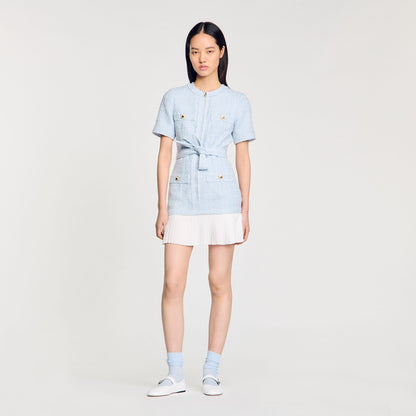 Mini tweed dress | Sandro
