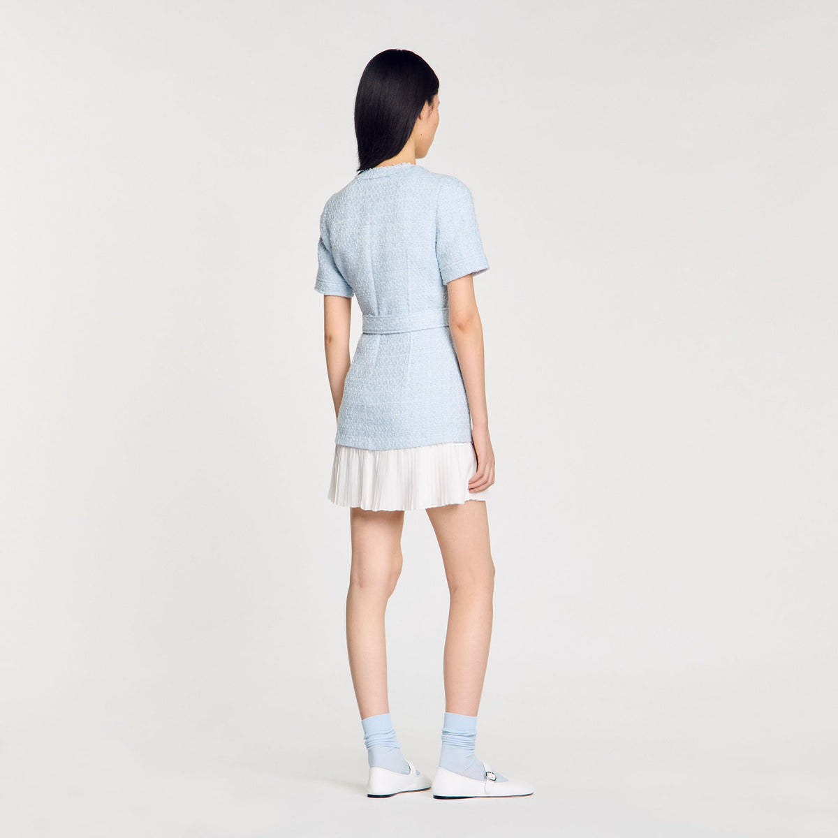 Mini tweed dress | Sandro