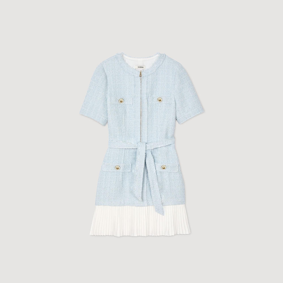 Mini tweed dress | Sandro