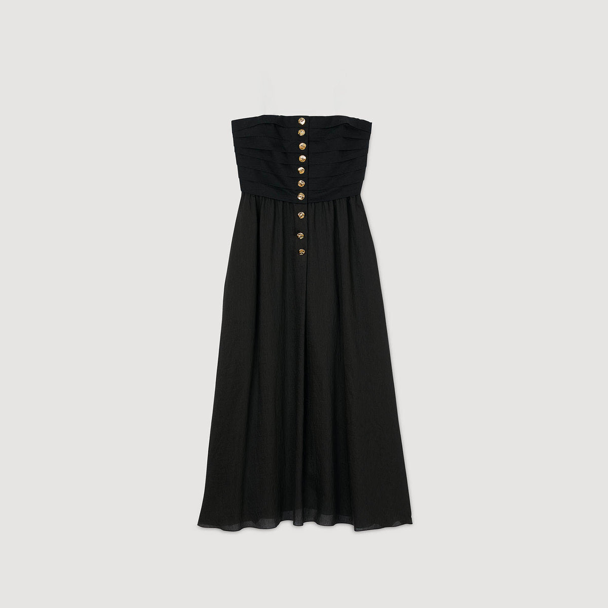 Maxi bustier dress | Sandro